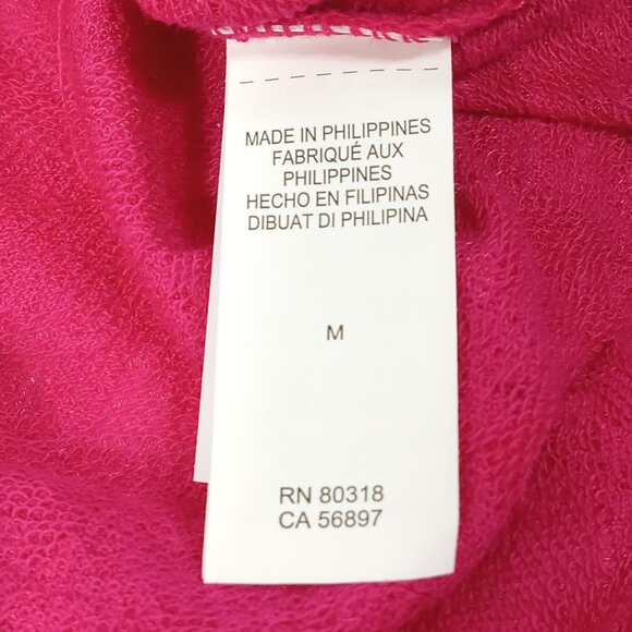 LUCKY BRAND Pink Lace V-Neck Top Womens Size Medium NWT - Picture 7 of 10